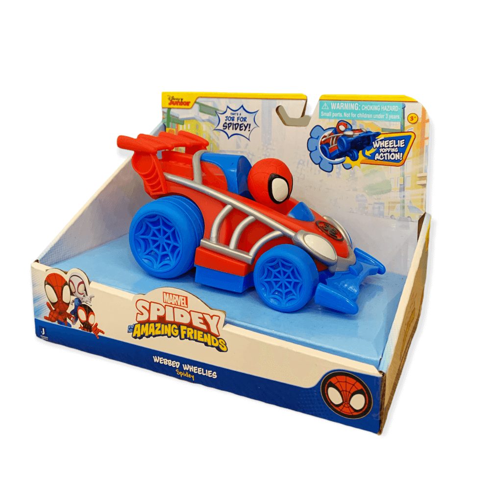 מכונית ספיידרמן לילדים – צעצוע מכונית סופרהירואים