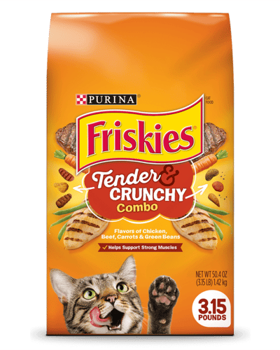 פריסקיז מנת המאסטר שף (כתום) – מזון גורמה לחתולים 7.2 קג Friskies
