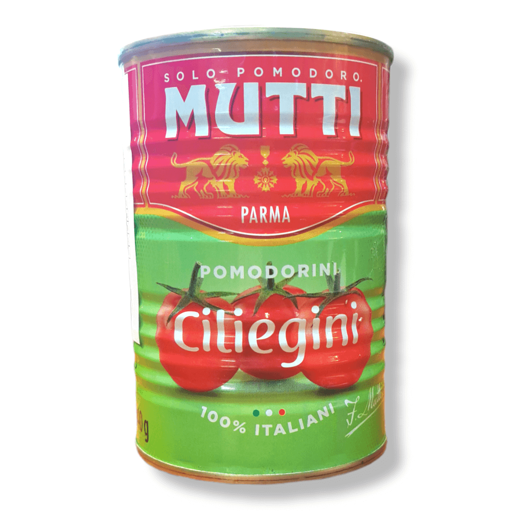 עגבניות שרי ברוטב מוטי MUTTI, רכיבים טבעיים, מיוצר באיטליה