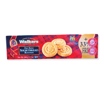 עוגיות חמאה עגולות Walkers