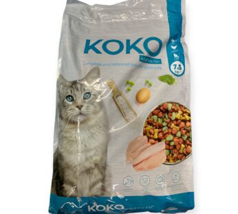 Koko קוקו, מיקס דגים , 7.5 קילו לחתולים