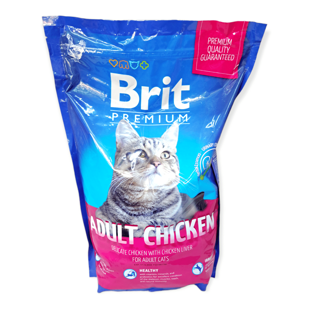 תערובת מזון לחתולים בוגרים עם טעם עוף – 1.5 ק”ג