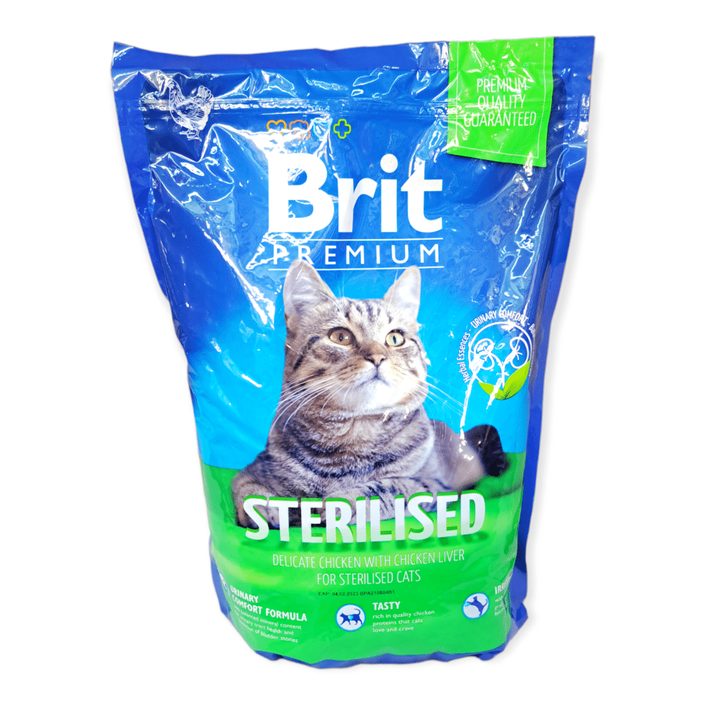 מזון לחתול בוגר ומעוקר מגזע בריטי 1.5 ק”ג