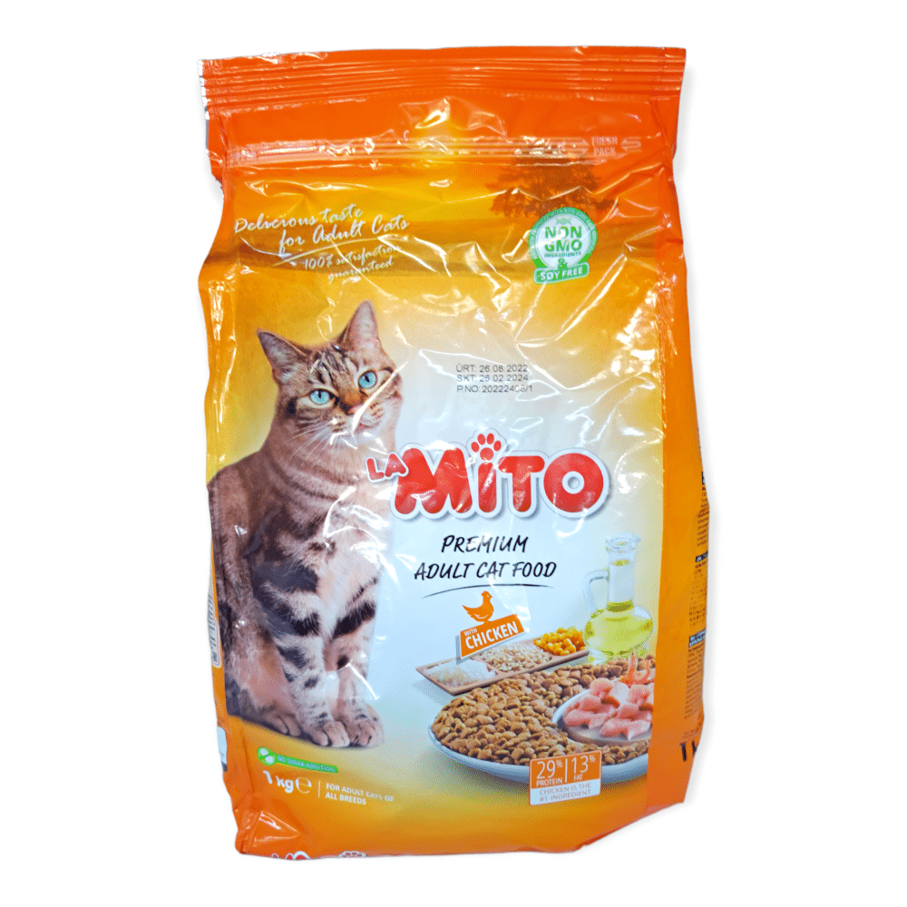 מיטו חתול עוף במשקל של קילוגרם אחד