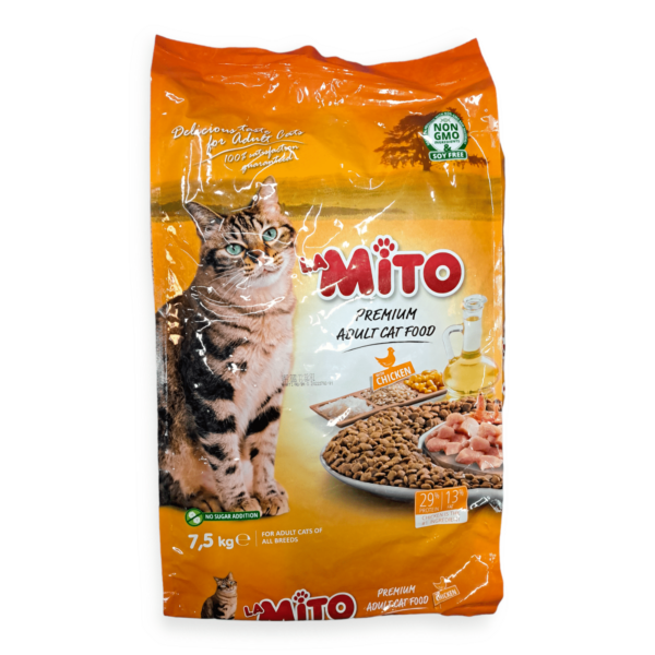 MITO מידו , עוף, 7.5 קילו לחתולים