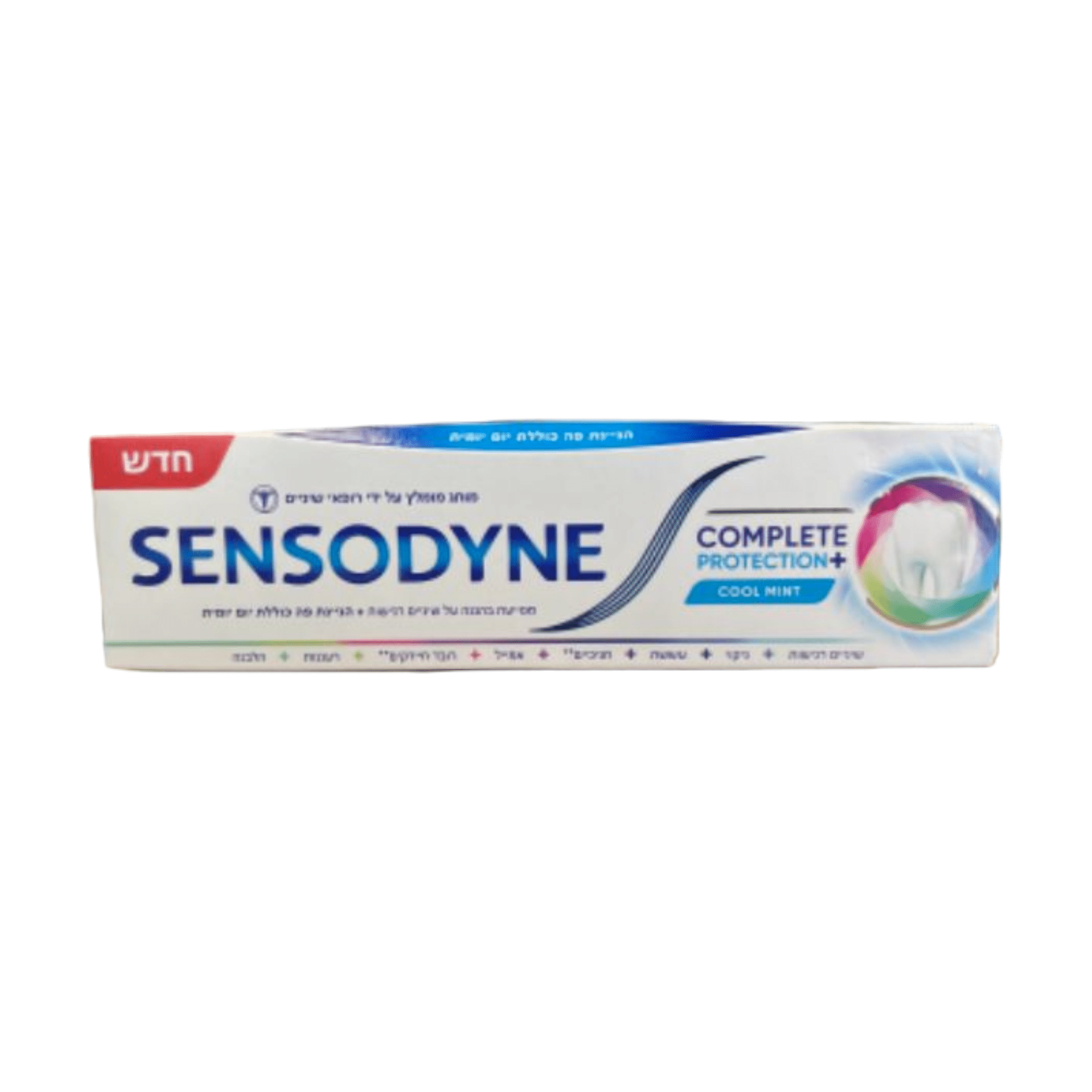 SENSODYNE Complete Protection בהגנה על שיניים רגישות + הגיינת פה