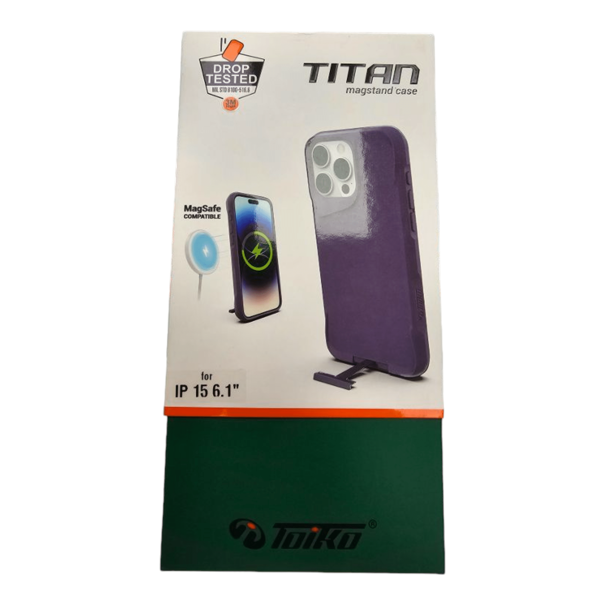 טיטאן Toiko Titan MagStand IP15-סגול לאייפון 15